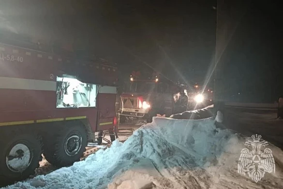 На пожаре в Верхнеландеховском районе погиб 57-летний мужчина